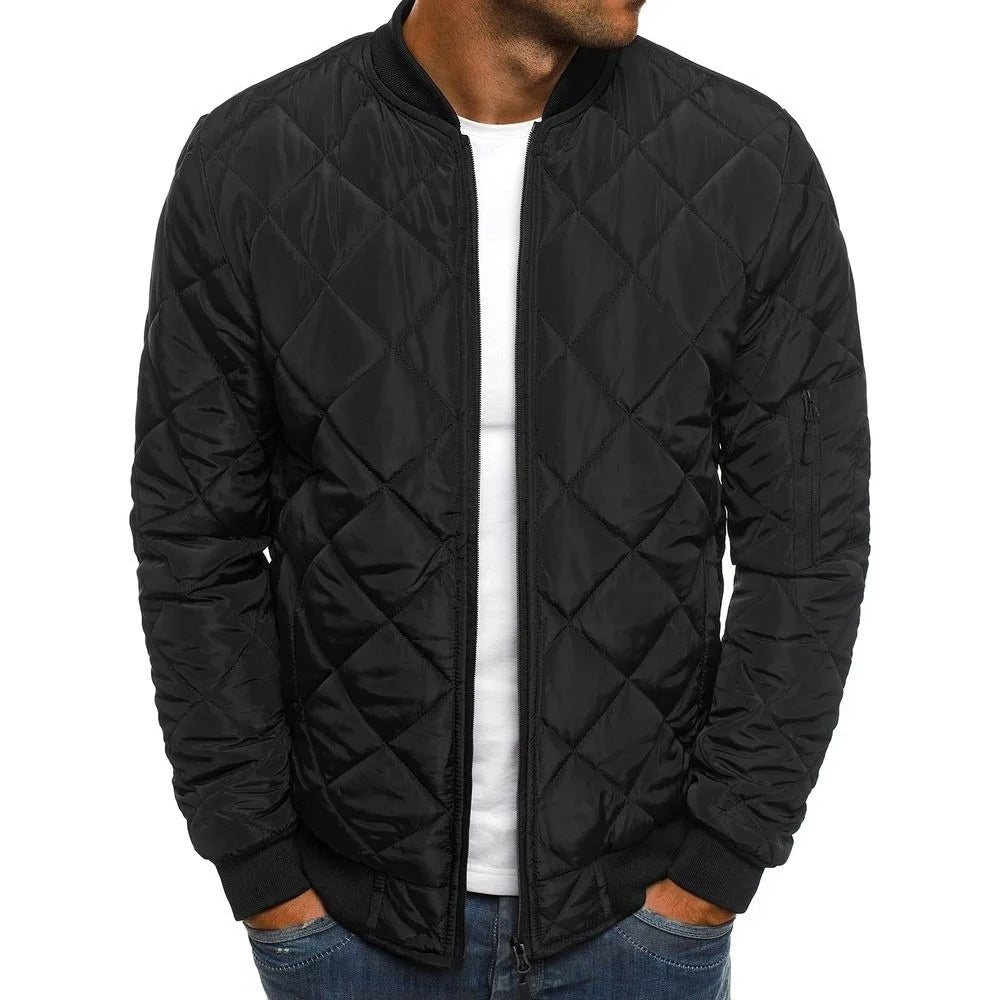 Men's Classic Zipper Winter Jacket