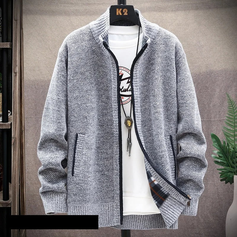 NordCore Fleece-Lined Hooded Cardigan