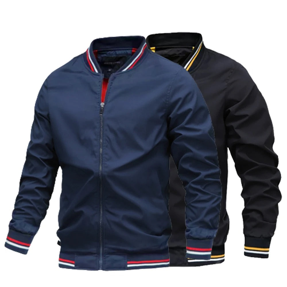 Men’s Slim Fit Bomber Jacket