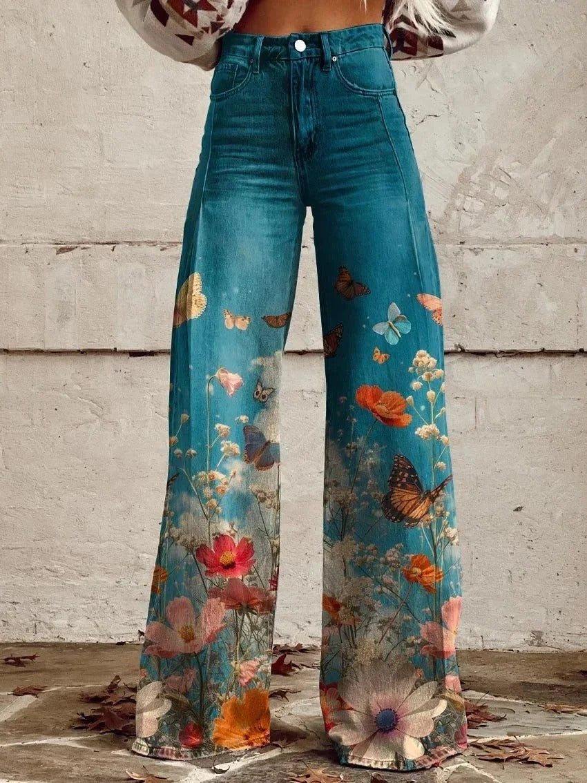 Women's Casual Denim Pants