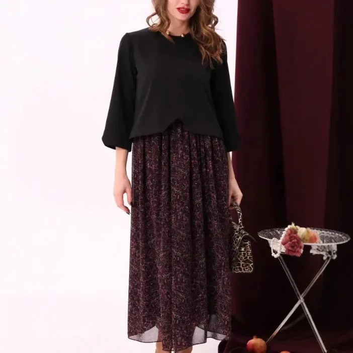 Chic Two Piece Short Skirt Set