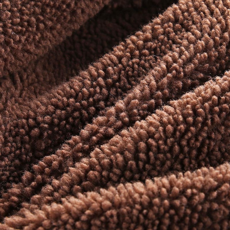 Men's Leather Jacket Pilot Fleece-Lined Thick