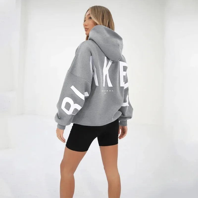 Women's Thickened Fleece Oversized Hoodie