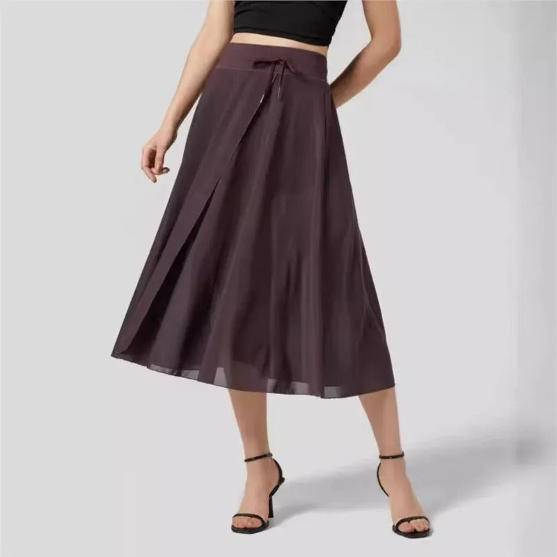 Goddess Glow Sheer Skirt Jumpsuit
