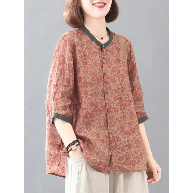 Cotton Linen Two-Piece Set