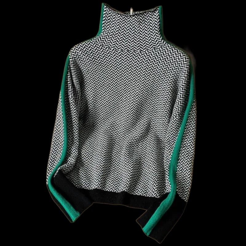 Elegant Slim Fit Turtleneck Sweater