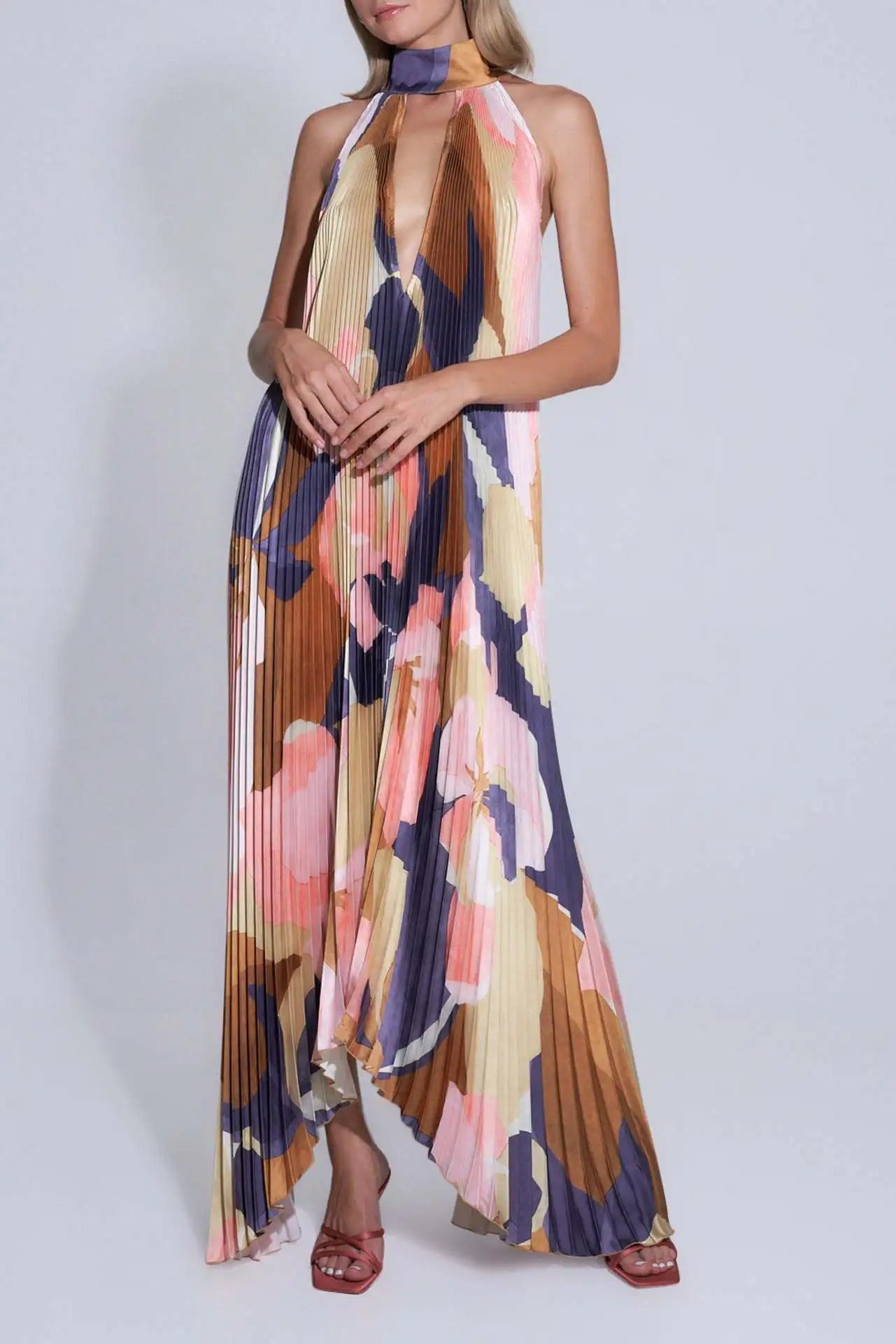 Elysian Drift Off-Shoulder Dress