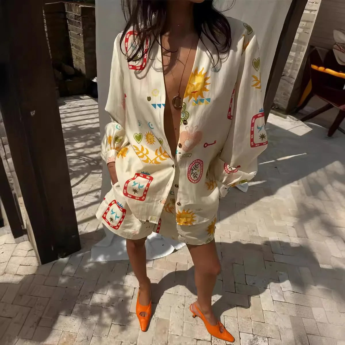 Goddess Glow Two-Piece Summer Set