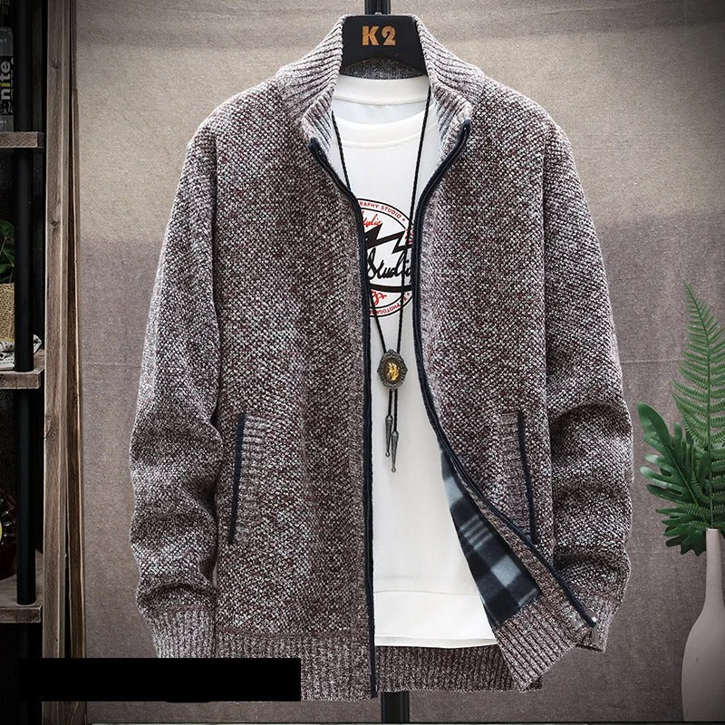 NordCore Fleece-Lined Hooded Cardigan
