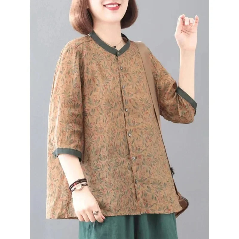 Cotton Linen Two-Piece Set