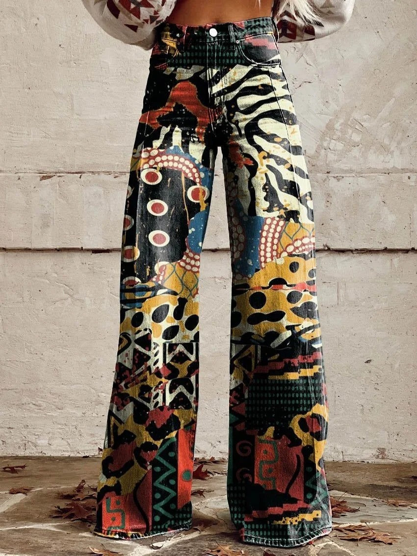 Chic Wide-Leg Cargo Pants
