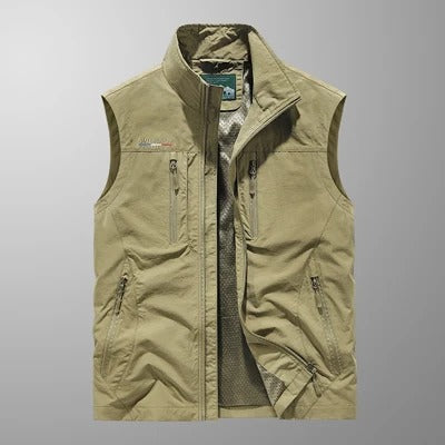 Multi-pocket Mesh Vest
