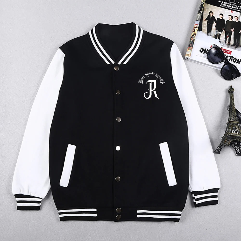 R Mark Preppy Baseball Jacket