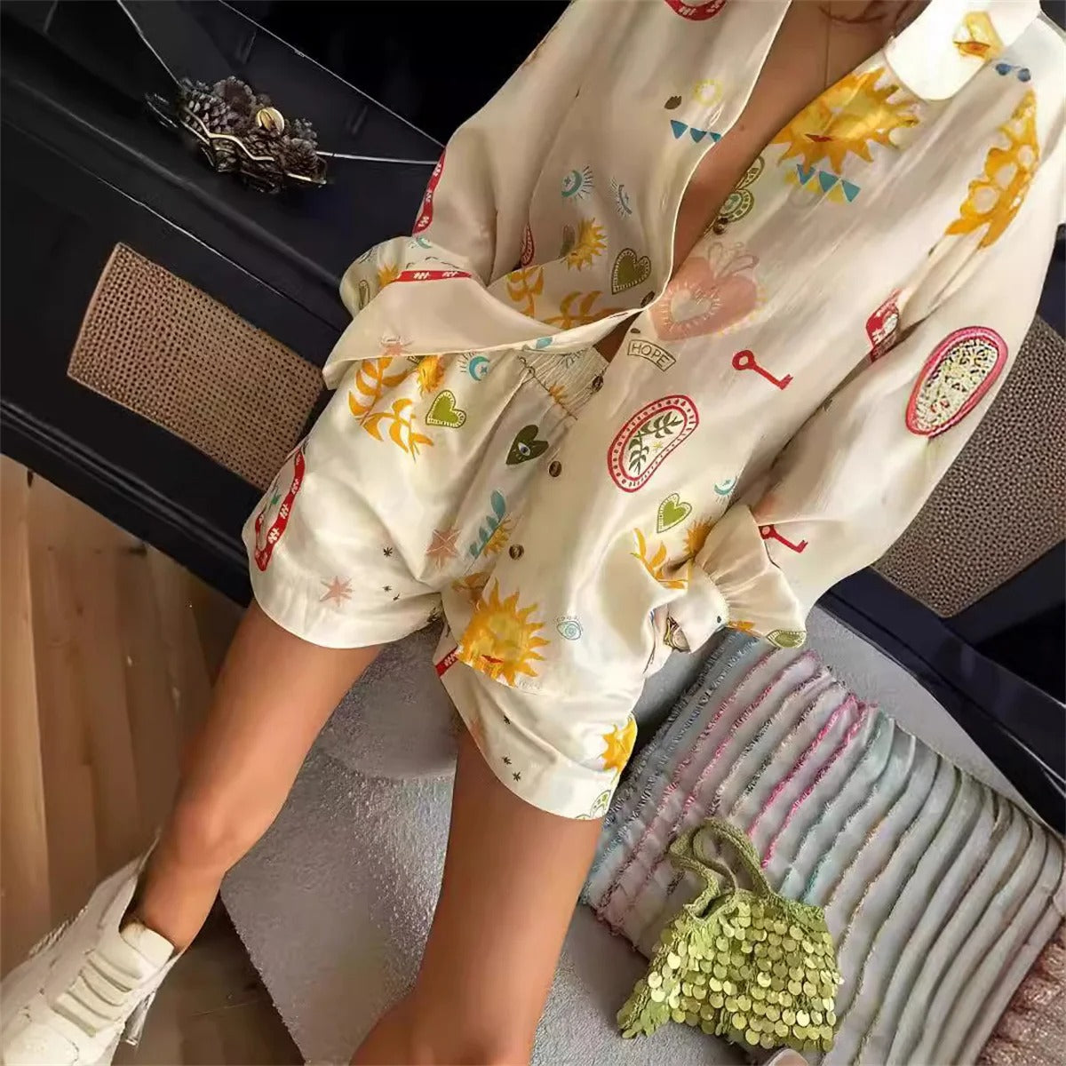 Goddess Glow Two-Piece Summer Set