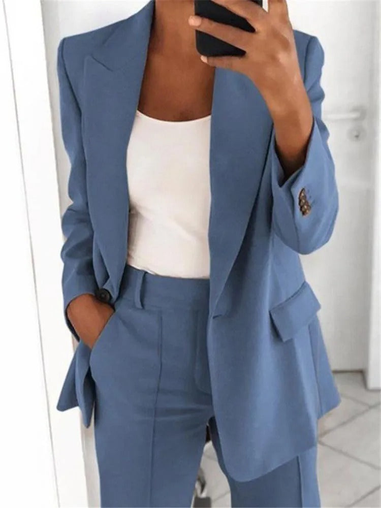 Elegant Office Lady Blazer