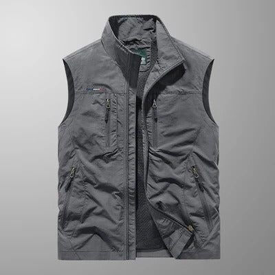 Multi-pocket Mesh Vest