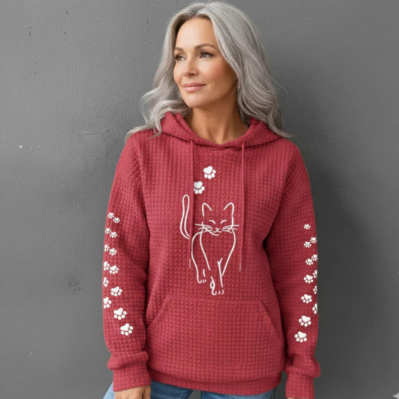 Women’s New Waffle Hooded Sweatshirt