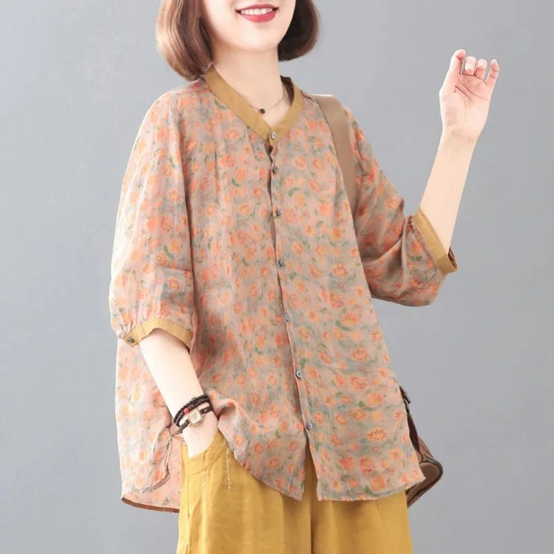 Cotton Linen Two-Piece Set