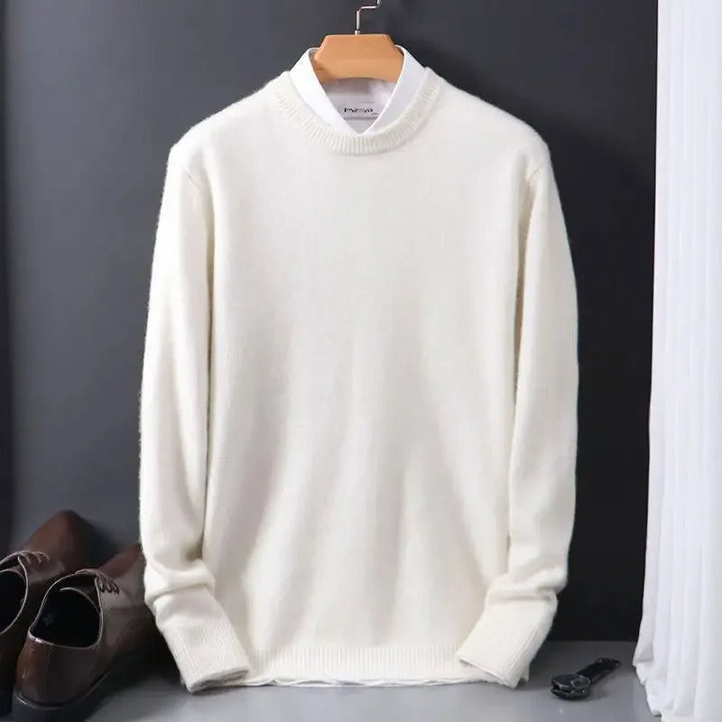 Men's Warm Cashmere Knit Sweater