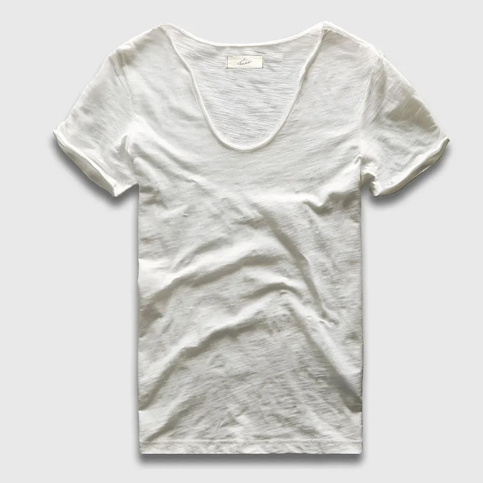 Swag V-Neck Hip Hop Tee for Men