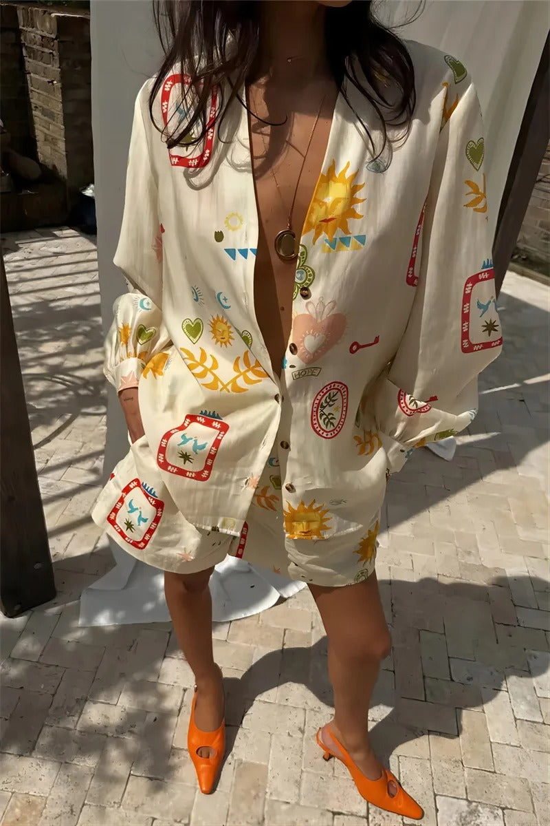 Goddess Glow Two-Piece Summer Set