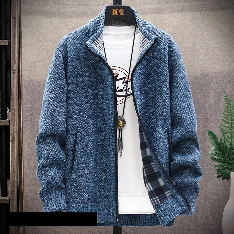 NordCore Fleece-Lined Hooded Cardigan