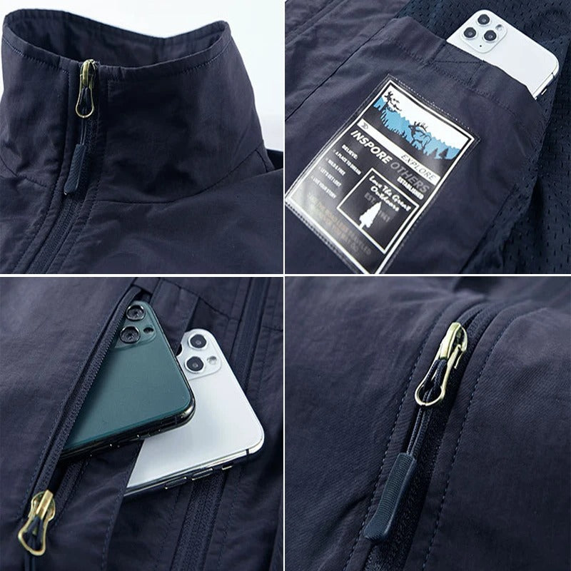 Multi-pocket Mesh Vest