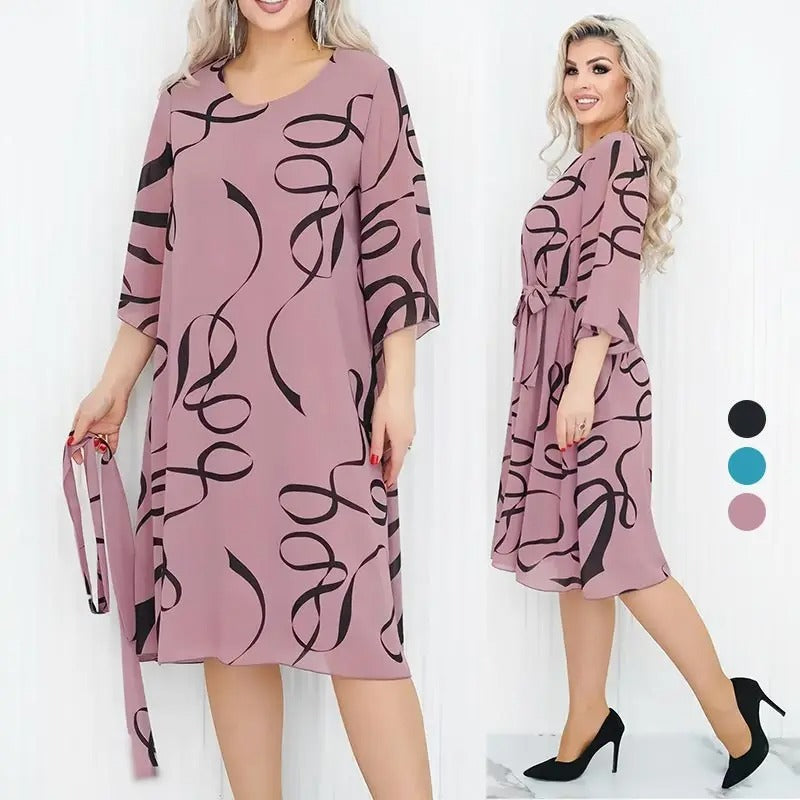Printed Casual Summer Dress