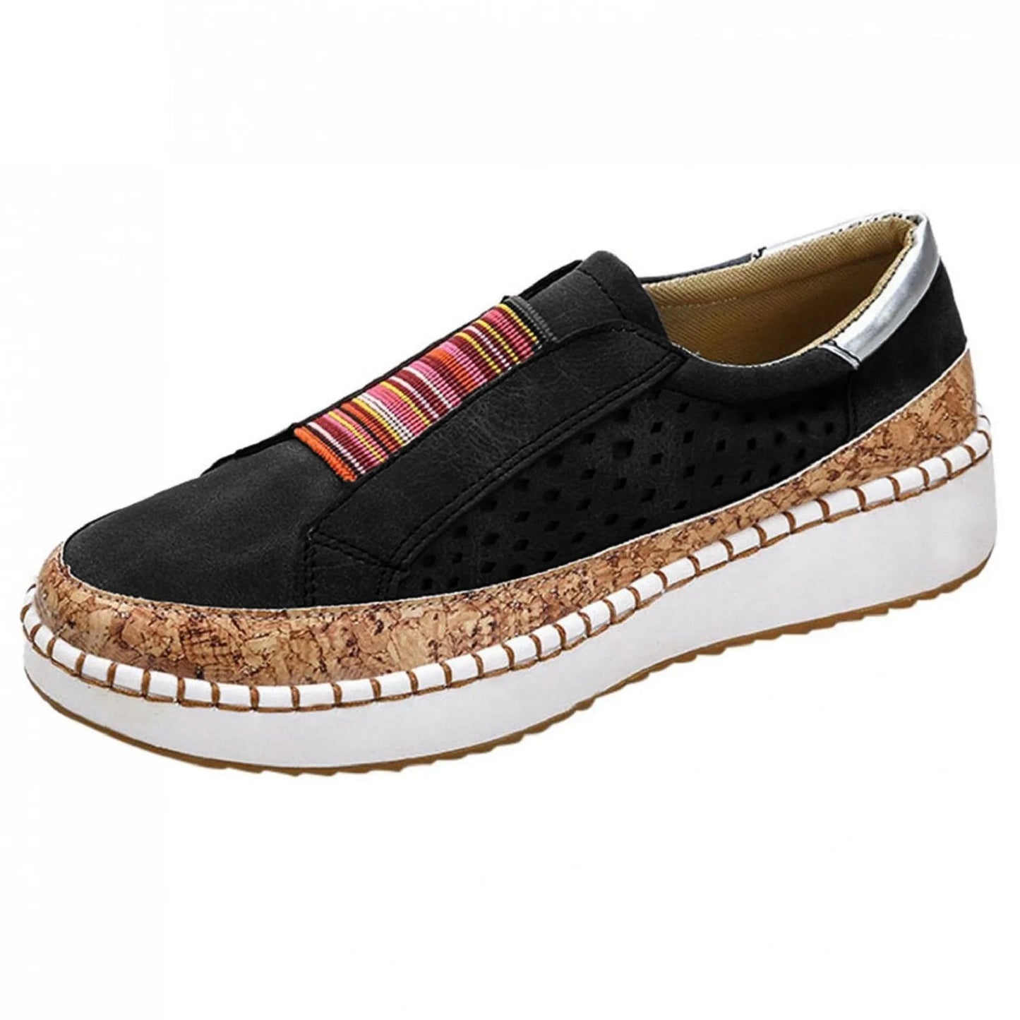 Breathable Mesh Hollow Flat Shoes