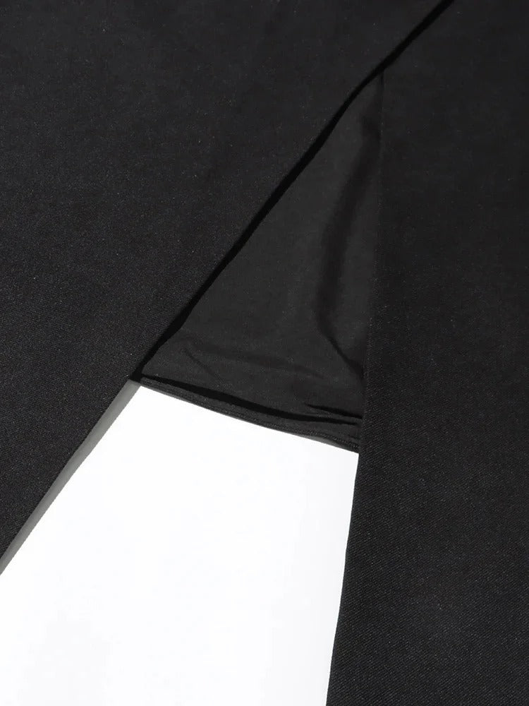Elegant Slim Fit Square Neck Dress