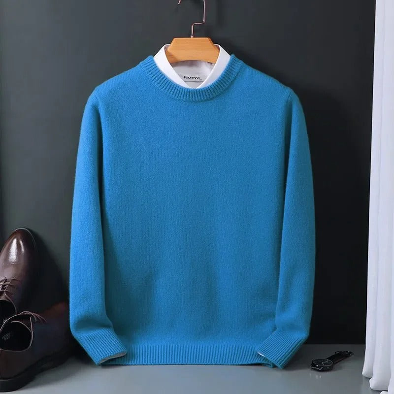 Men's Warm Cashmere Knit Sweater