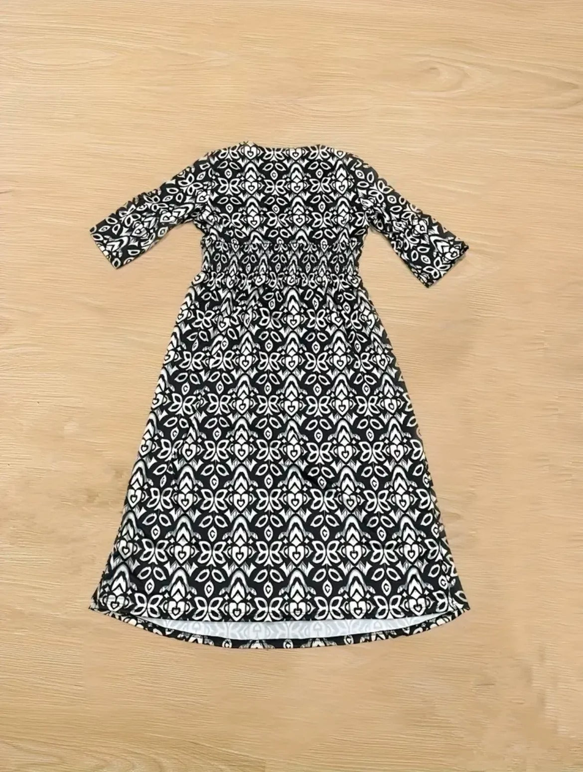 Effortless Boho Chic Floral Wrap Dress