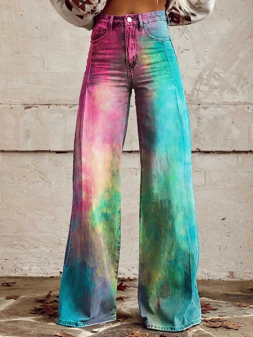 Chic Wide-Leg Cargo Pants