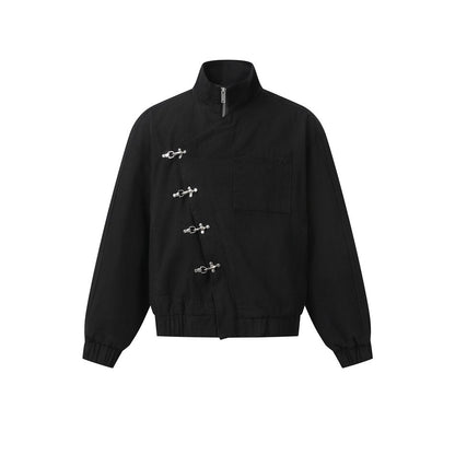 Men's Stand Collar Workwear Jacket