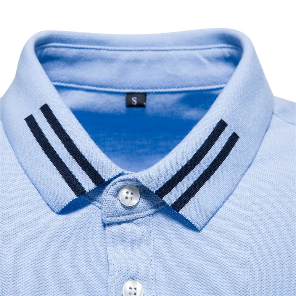 Cotton Solid Men's Polo