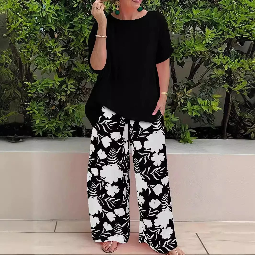 Elegant Wide-Leg Set