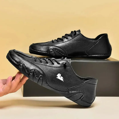 Business Casual Leather Loafers