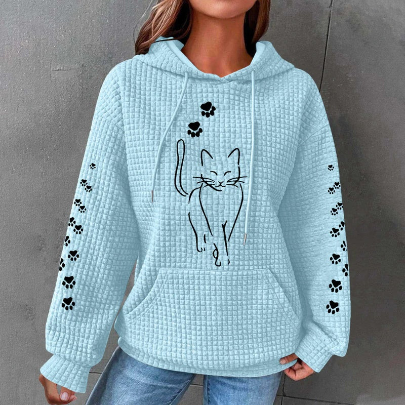 Women’s New Waffle Hooded Sweatshirt