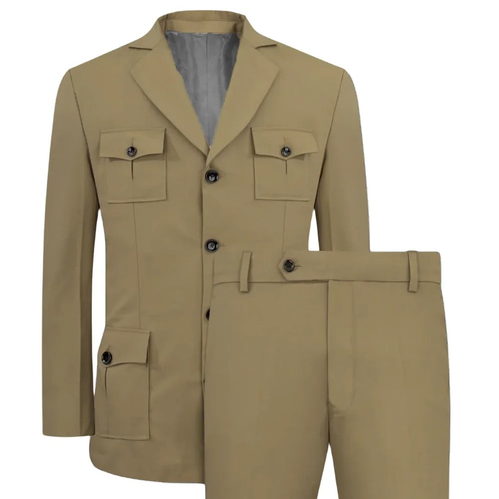 Casual Blazer Pants Set