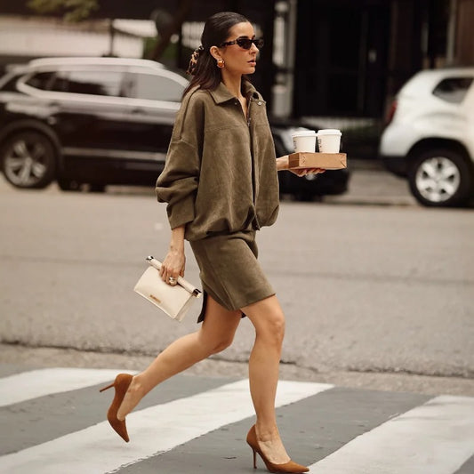 Chic Loose Fit Spring Blazer for Women