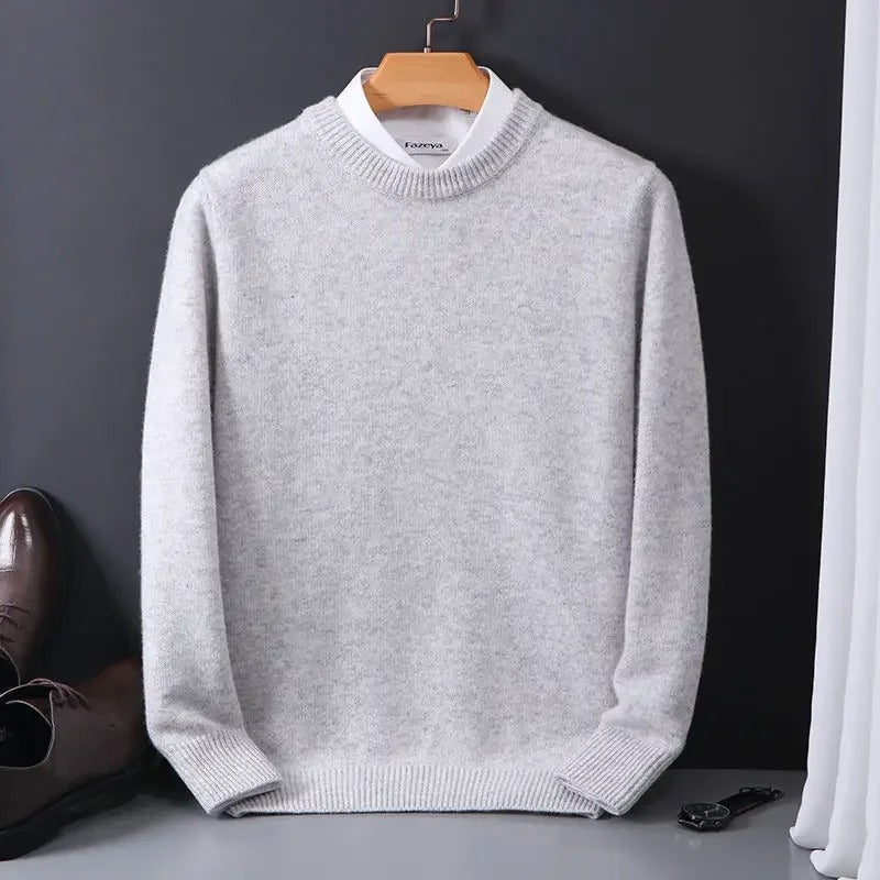 Men's Warm Cashmere Knit Sweater