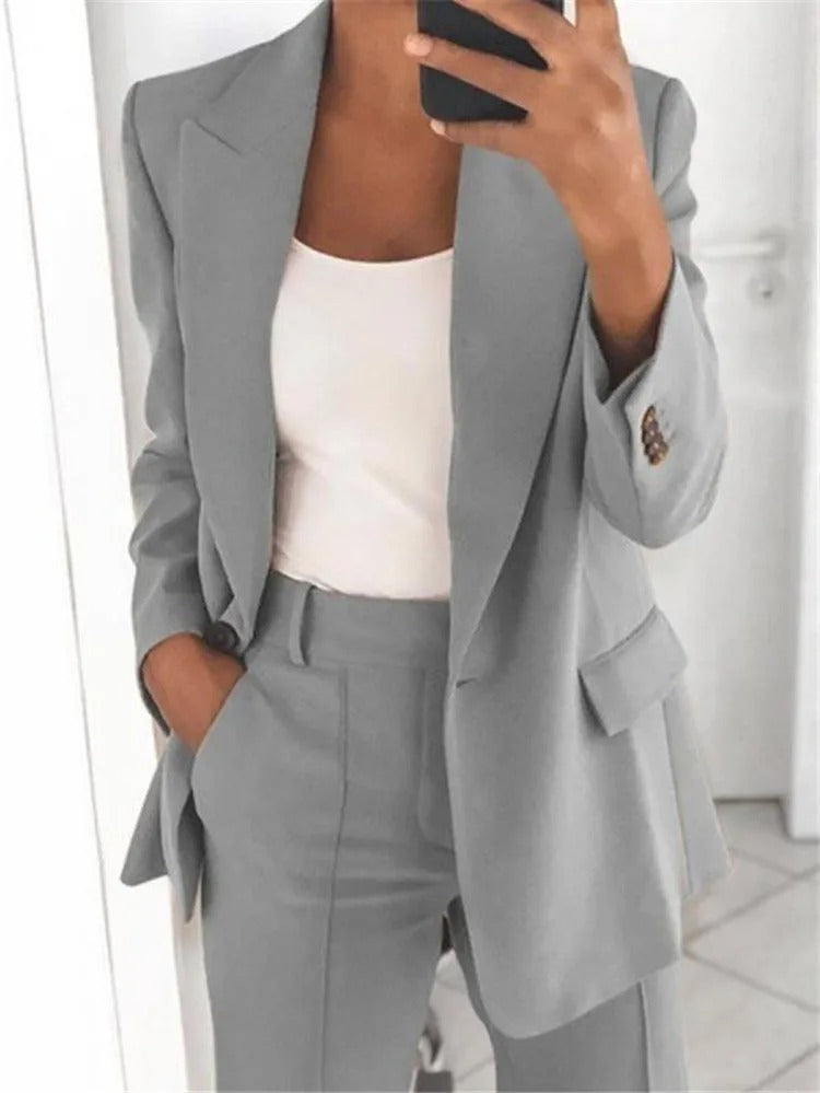 Elegant Office Lady Blazer