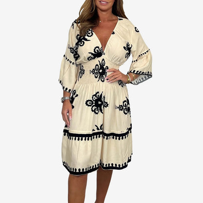 Floral Flare Boho Tunic