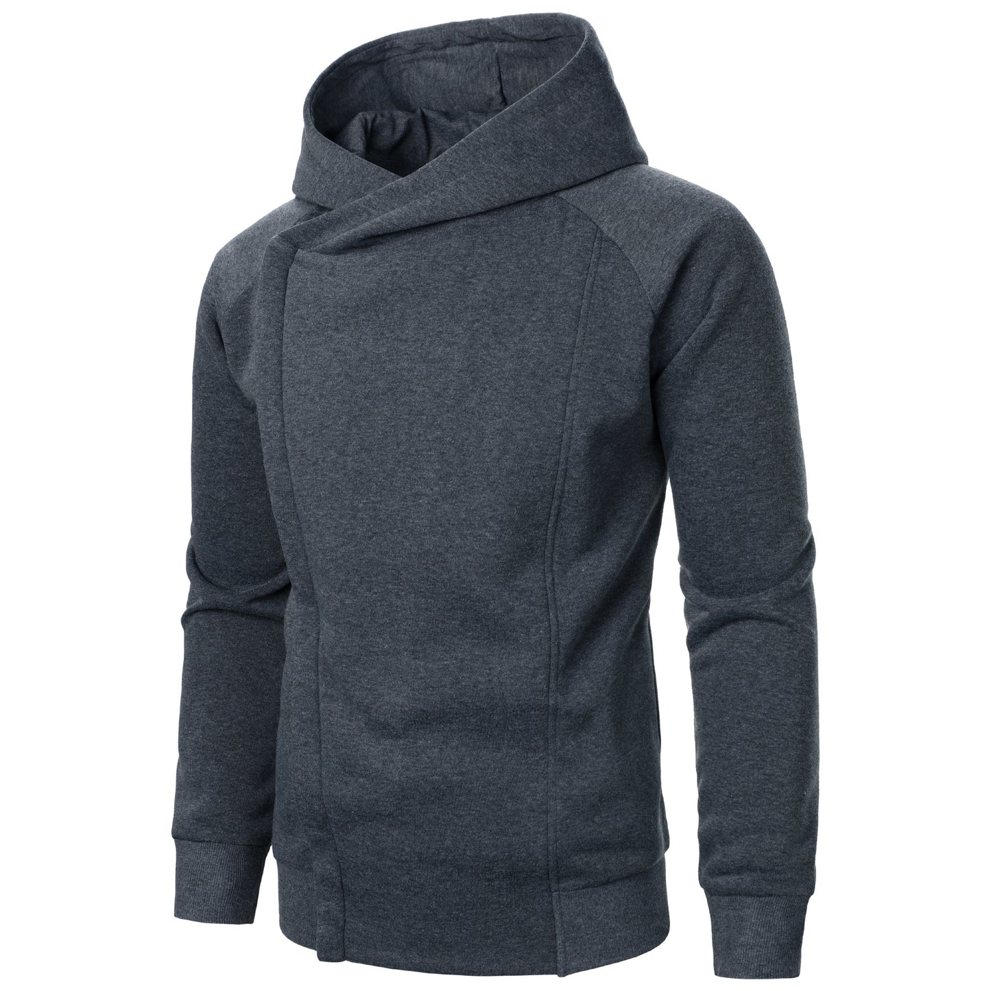 Men's Side Zipper Hooded Sweater