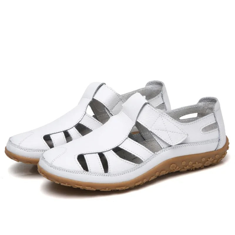 Buruijing Soft Leather Summer Sandals