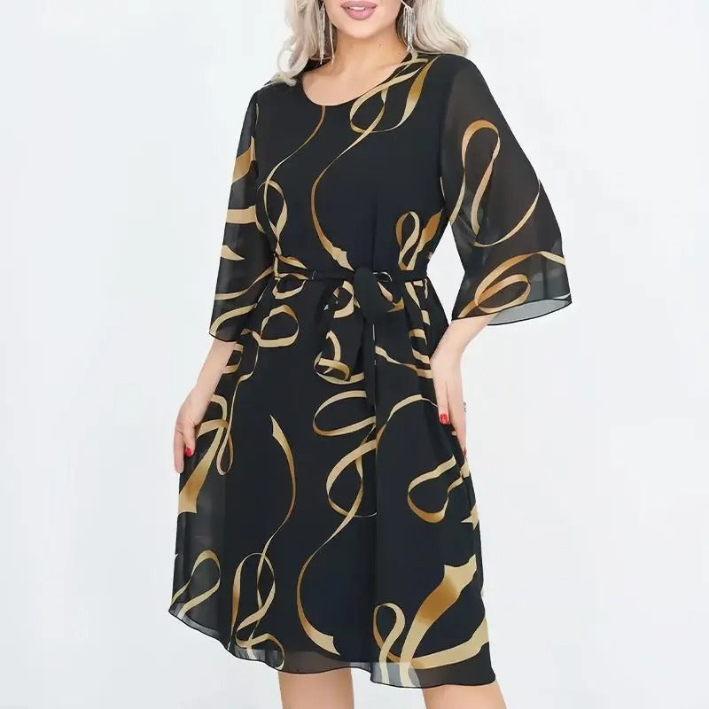 Printed Casual Summer Dress
