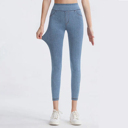 Denim Sport Leggings Women