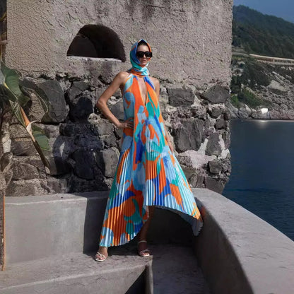 Elysian Drift Off-Shoulder Dress