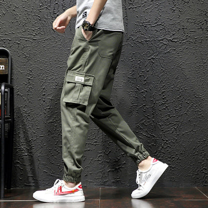 Men’s Large-Size Casual Straight Pants