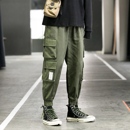 Men’s Large-Size Casual Straight Pants